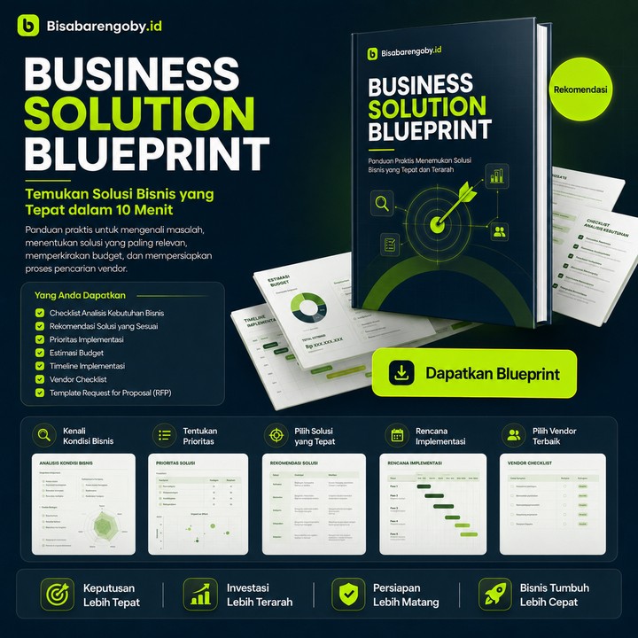 Business Solution Blueprint — temukan solusi bisnis yang tepat